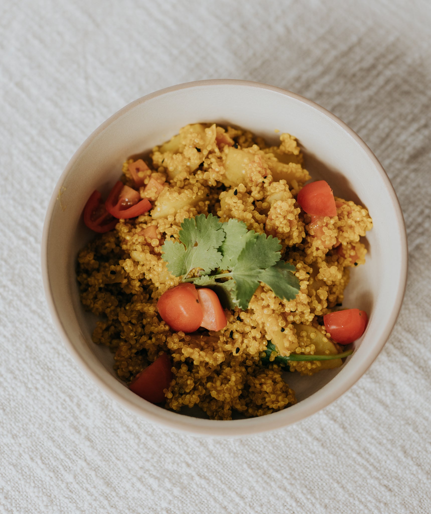 ORGANIC QUINOA CURRY