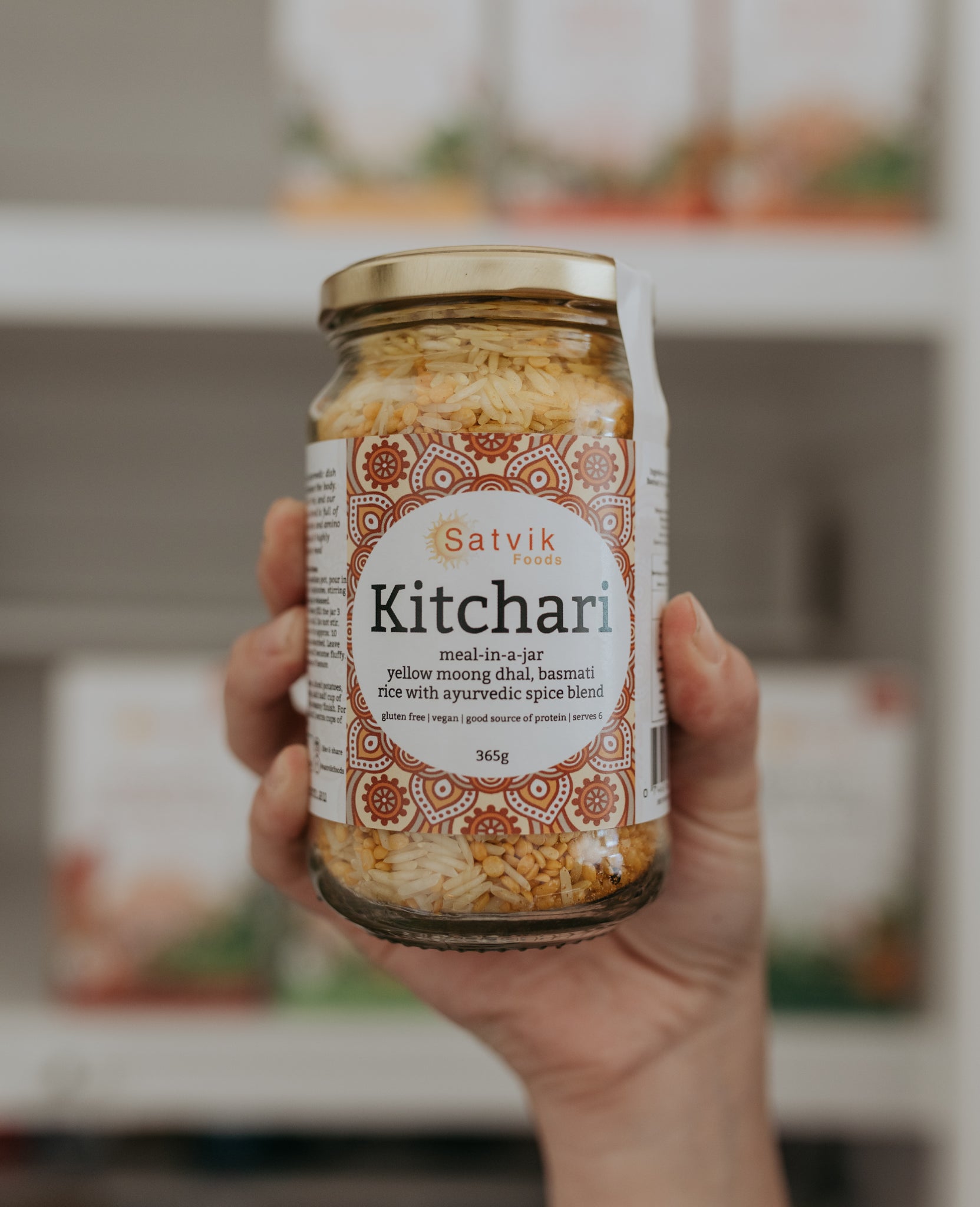 Satvik Foods Kitchari is a nutritious and easy-to-prepare meal option that is available for purchase online. The product is a traditional Ayurvedic dish made with organic basmati rice, split mung beans, and a blend of warming spices. 